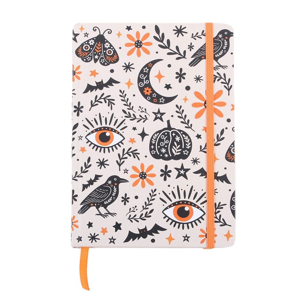 Something Different - Frightful Folk Print A5 Notitieboek - Multicolours